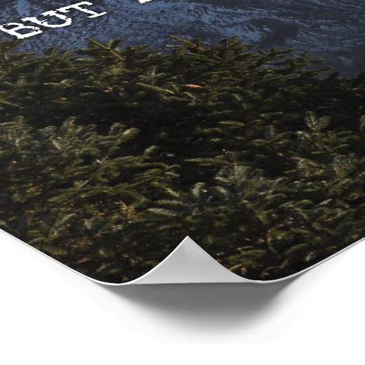 Stop met naar de bergen te staren - klimmen ze poster (Hoek)