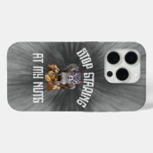 Stop met naar mijn noppen te staren - grappig vier Case-Mate iPhone case (Achterkant (horizontaal))