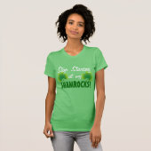 Stop met naar mijn Shamrocks te staren T-shirt (Voorkant volledig)