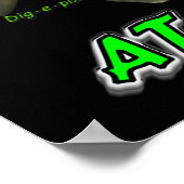 Stop met opstaan bij mijn tas poster (Hoek)