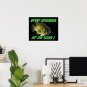 Stop met opstaan bij mijn tas poster (Thuiskantoor)