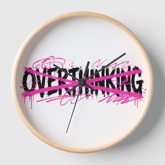 Stop met overdenken en begin te leven (Voorkant)