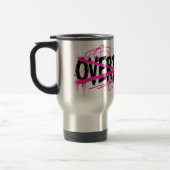 Stop met overdenken en begin te leven reisbeker (Links)