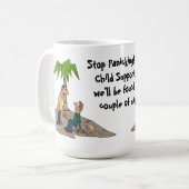 Stop met paniek, ik ben de Mok voor kinderonderste (Voorkant links)