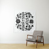 Stop met pesten anti pestkop wandkleed (In Situ (horizontaal))