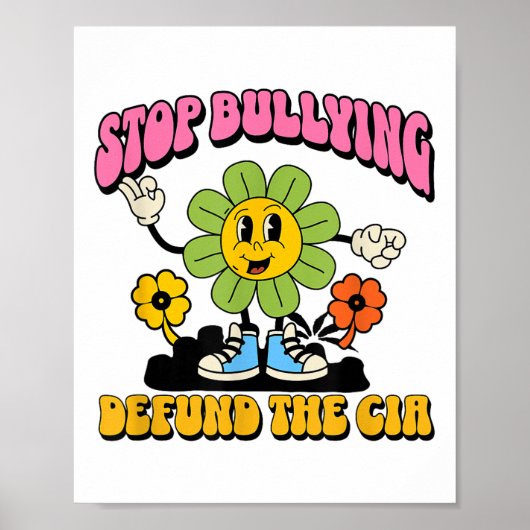 Stop met pesten om de CIA te vinden Poster (Voorkant)