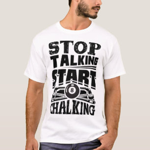 Stop met praten Startbrekeraar T-shirt
