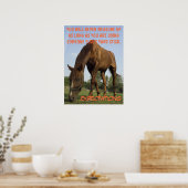 Stop met proberen om de verwachtingen van anderen  poster (Keuken)