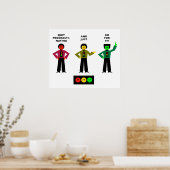 Stop met procrastineren poster (Keuken)