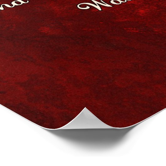 Stop met rennen! poster (Hoek)