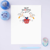 Stop met roken alsjeblieft flyer (Enkel)