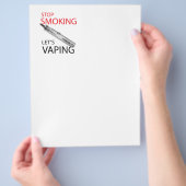 Stop met roken flyer (Hand)