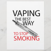 Stop met roken flyer (Voorkant)