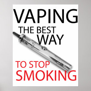 Stop met roken poster
