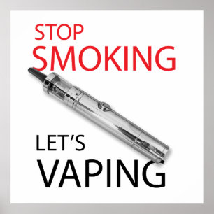 Stop met roken poster
