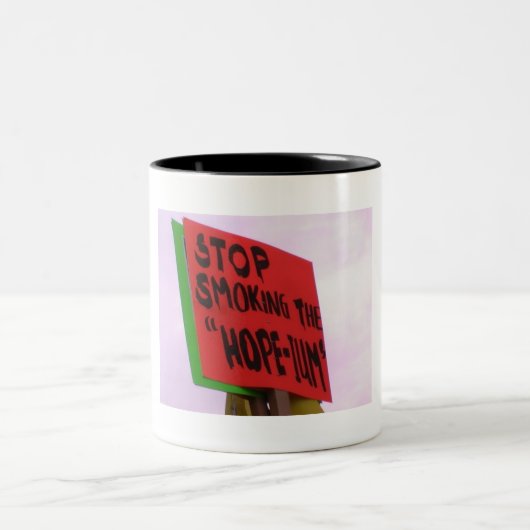 Stop met roken van de Hope-ium Mok (Center)