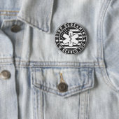 Stop met schreeuwen tegen me grappige paramedicus ronde button 5,7 cm (In situ)