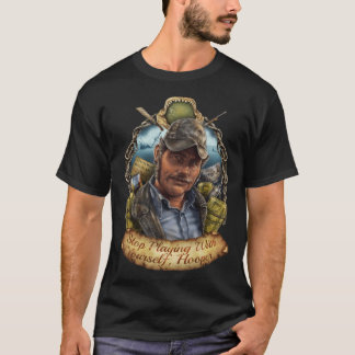Stop met spelen met je vrienden t-shirt