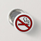 Stop met 🚬, te koop! ronde button 3,2 cm (Voorkant /achterkant)