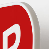 Stop met uit het keukenbord te blijven pickleball paddle (Links Detail)