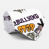 Stop met vaxpesten stropdas (Opgerold)