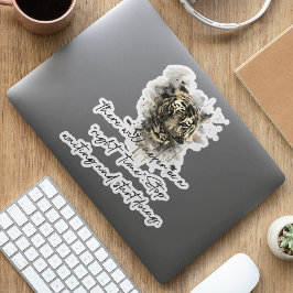 Stop met wachten en begin met doen sticker