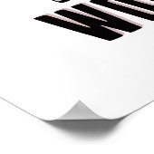 Stop met wachten op motivatie, begin met werken! poster (Hoek)