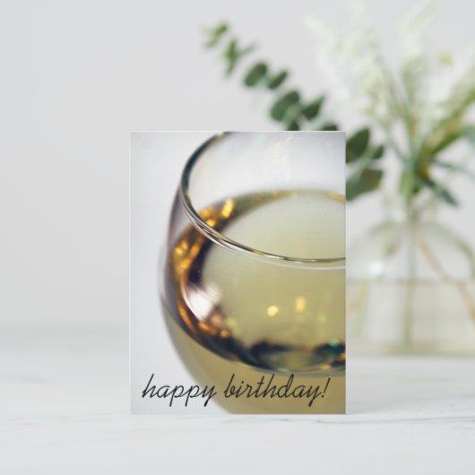 Stop met zeuren! briefkaart (Staand voorkant)