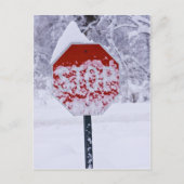 Stop met zingen! briefkaart (Voorkant)