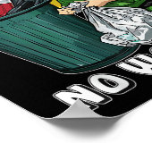 Stop met zwerfvuil Natuur Protection Environmental Poster (Hoek)