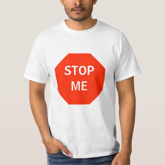 Stop mij (Stop voor)  Shirt (Voorkant)