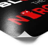 Stop Narcissisten, Narcissisme. Kalm houden en blo Foto Afdruk (Hoek)