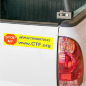 STOP NF, www.CTF.org, NEUROFIBROMATOSIS Bumpersticker (Op Truck)