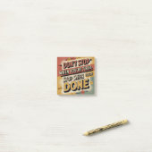 Stop Niet Als Je Moe Bent Post-it® Notes (Op bureau)