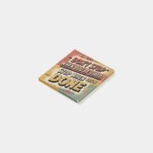 Stop Niet Als Je Moe Bent Post-it® Notes (Schuin)