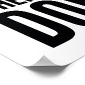 Stop Niet Als Je Moe Bent Poster (Hoek)