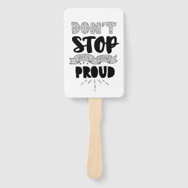Stop niet Athletic Quote zelf Pride Quote Succes Handwaaier