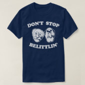 Stop niet Belittlin Statler en Waldorf T-shirt (Design voorkant)