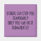 STOP NIET MAGNEET (Voorkant)