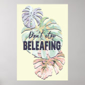 Stop niet met belegeren. poster (Voorkant)