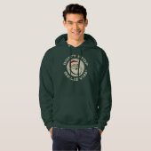 Stop niet met Believin' gekneusde hoodie (Voorkant volledig)