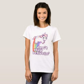 Stop niet met Believin in Unicorns T-shirt (Voorkant volledig)