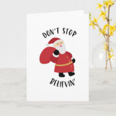 Stop niet met Believin Kaart (Gele Bloem)