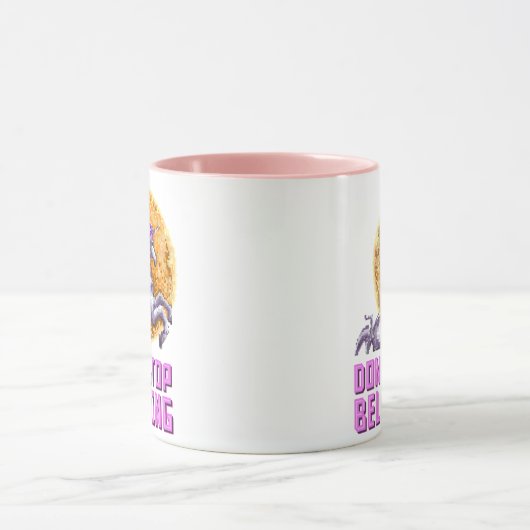 Stop niet met Believin Rainbow Unicorn Mok (Midden)