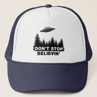 Stop niet met Believin (UFO) Trucker Pet