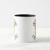 Stop niet met de Golden Retriever Mok van Retrievi (Midden)