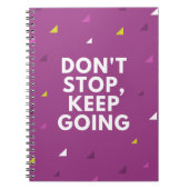 Stop niet met doorgaan notitieboek (Voorkant)