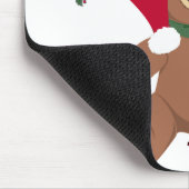 Stop niet met geloven! kerstBeer Muismat (Hoek)