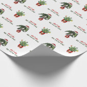 Stop niet met het Beleafing Potted Planten Kerstmi Cadeaupapier (Hoek)