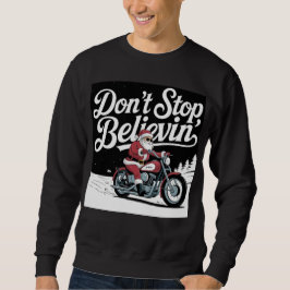 Stop niet met het geloven van een kerst T-shirt